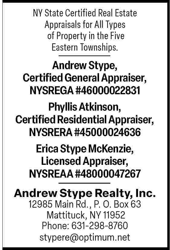 The BEST Real Estate Appraisals listings Times Review Digital